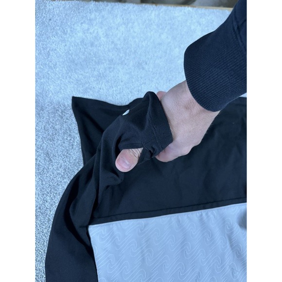 Nike Girls Dri-Fit Training Shirt Slim Fit Black/Gray Size XL - Picture 6 of 9